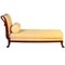 Italian 19th Century Mahogany Swan Neck Sofa or Chaise Longue, 1820s, Image 1