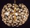 Golden Globe und Diamond Crystal Kronleuchter von Gaetano Sciolari, 1960 11