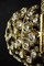 Golden Globe and Diamond Crystal Chandelier by Gaetano Sciolari, 1960 6