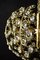 Golden Globe and Diamond Crystal Chandelier by Gaetano Sciolari, 1960, Image 6