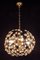 Golden Globe and Diamond Crystal Chandelier by Gaetano Sciolari, 1960 12