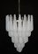 Lámparas de araña italianas grandes de cristal de Murano, años 70. Juego de 2, Imagen 4