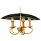 Italian Art Deco Pietro Chiesa Style Chandelier from Fontana Arte, 1940s, Image 1