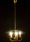Lámpara de araña italiana Art Déco estilo Pietro Chiesa de Fontana Arte, años 40, Imagen 12