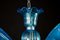 Blue Murano Glass Chandelier, Italy, 1990s 4