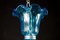 Blue Murano Glass Chandelier, Italy, 1990s 12