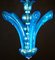 Blue Murano Glass Chandelier, Italy, 1990s, Image 14