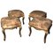 Giltwood Stools, Italy, 19th Century, Set of 4 1