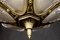 Lámpara de araña francesa Art Déco, años 30, Imagen 13