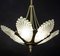 French Art Deco Chandelier, 1930s, Image 2