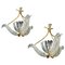 Liberty Pendants by Ercole Barovier, 1940s, Set of 2 1