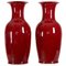 Large Sang-De-Boeuf Glazed Vases, Early 20th Century, Set of 2 1