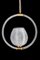 Lampadario o lanterna Art Déco in vetro di Murano di Ercole Barovier, anni '40, Immagine 5