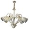 Murano Liberty Chandelier by Ercole Barovier, 1940s, Image 1