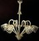 Murano Liberty Chandelier by Ercole Barovier, 1940s 12
