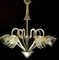 Murano Liberty Chandelier by Ercole Barovier, 1940s, Image 14