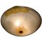 Murano Glass Ceiling Light or Flush Mount with Gold Inclusions by Barovier, 1970s, Image 4