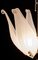 White Tulip Italian Murano Glass Chandelier, 1970s 5