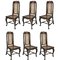 18th Century Dining Chairs, England, 1750s, Set of 6 1
