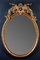 Ovaler italienischer Spiegel mit vergoldetem Holzrahmen, 18. Jh 10
