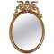 18th Century Italian Oval Shape Giltwood Mirror 1