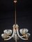 Lámpara de araña italiana Art Déco de Barovier & Toso, años 40, Imagen 4