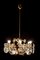 Brass and Glass Lens Chandelier from Gaetano Sciolari, Italy, 1960s, Image 15