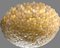 Deckenlampe aus Murano Glas in Gold mit Eisblumen Korb von Barovier & Toso 2
