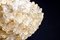 Deckenlampe aus Murano Glas in Gold mit Eisblumen Korb von Barovier & Toso 17