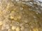 Deckenlampe aus Murano Glas in Gold mit Eisblumen Korb von Barovier & Toso 5