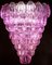 Pink Shell Murano Glass Chandelier, 1980s, Image 14