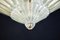 Art Deco Brass Mounted Fan Shape Chandelier 10