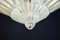 Art Deco Brass Mounted Fan Shape Chandelier, Image 10