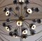 Italian Multi Light Sputnik Chandelier with Chrome Lamps from Reggiani, 1970s 9