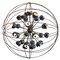 Italian Multi Light Sputnik Chandelier with Chrome Lamps from Reggiani, 1970s 1