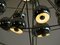 Italian Multi Light Sputnik Chandelier with Chrome Lamps from Reggiani, 1970s, Image 6