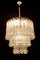 Lámpara de araña de cristal de Murano de Aureliano Toso, 1950, Imagen 2