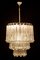 Murano Art Glass Chandelier by Aureliano Toso, 1950, Image 3