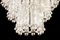 Murano Glas Kronleuchter von Aureliano Toso, 1950 12