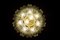 Messingrahmen Murano Glas Deckenlampen von Barovier & Toso, 2er Set 3