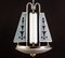 Art Deco Chrome and Murano Glass Chandelier by Pietro Chiesa for Fontana Arte, 1930s 11