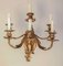 French Mid-19th Century Louis XV Style Ormolu Six-Arm Sconces, Set of 2, Image 2