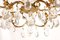 Französischer Kronleuchter aus vergoldeter Bronze & geschliffenem Glas mit 14 Leuchten, 19. Jh 5