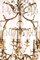 Französischer Kronleuchter aus vergoldeter Bronze & geschliffenem Glas mit 14 Leuchten, 19. Jh 4