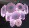 Murano Glass Chandeliers from Vistosi, 1970s, Set of 2 2