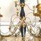 19th Century Baltic Crystal and Gilt Bronze Chandelier, Image 10