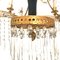 19th Century Baltic Crystal and Gilt Bronze Chandelier 13