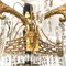 19th Century Baltic Crystal and Gilt Bronze Chandelier 12