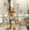 19th Century Baltic Crystal and Gilt Bronze Chandelier, Image 8