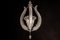 Lámpara de araña de cristal de Murano de Ercole Barovier, años 40, Imagen 9
